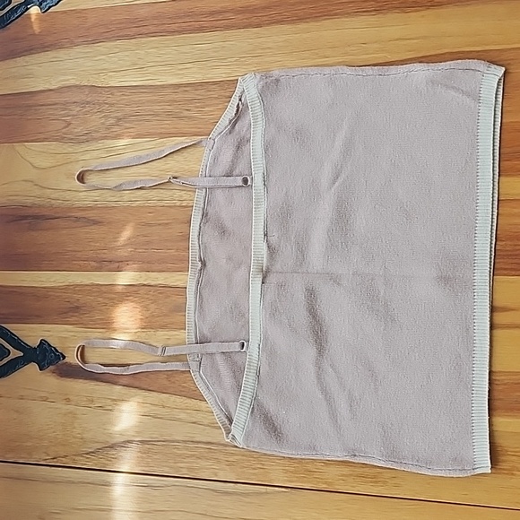 lalavon neutral cardigan and tank set size M/L Soft Closet Staple Coord Set - Picture 9 of 16